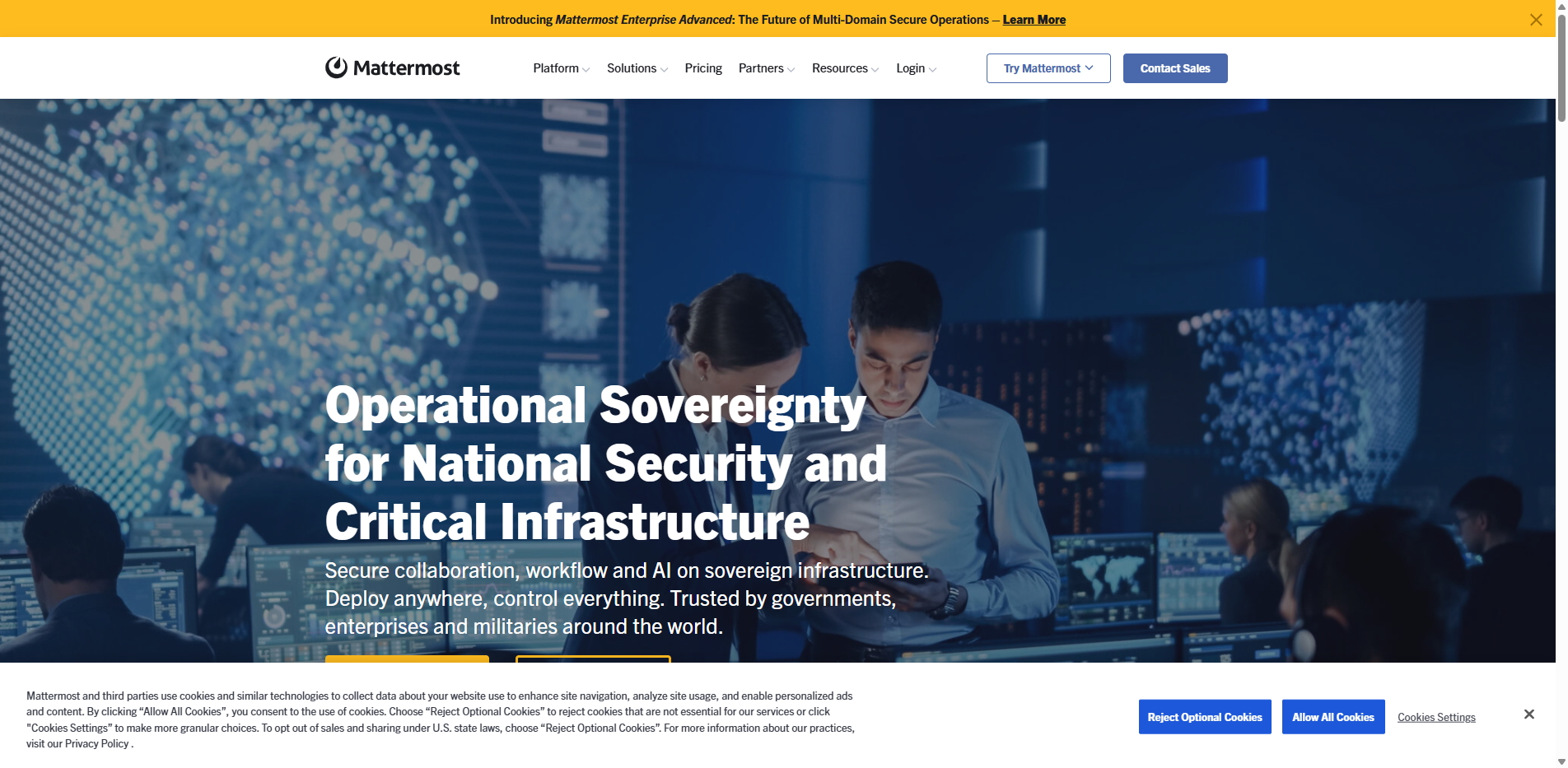 Mattermost Interface
