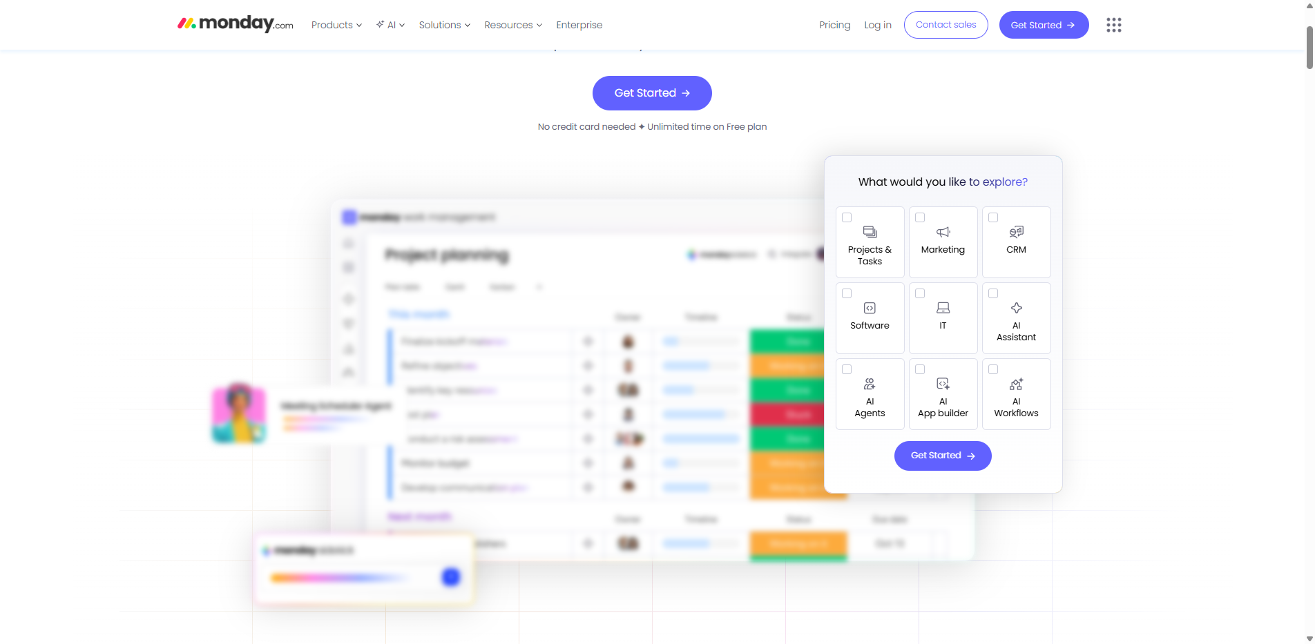 Interface Monday.com
