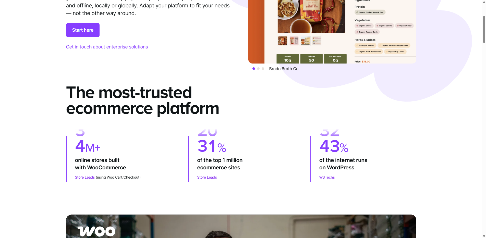 Interface WooCommerce