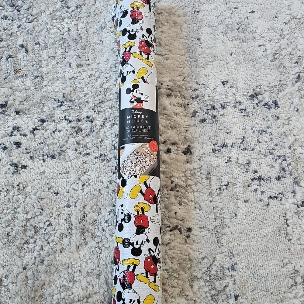 Disney Mickey Mouse Non-Adhesive Shelf Liner 18in x 10ft