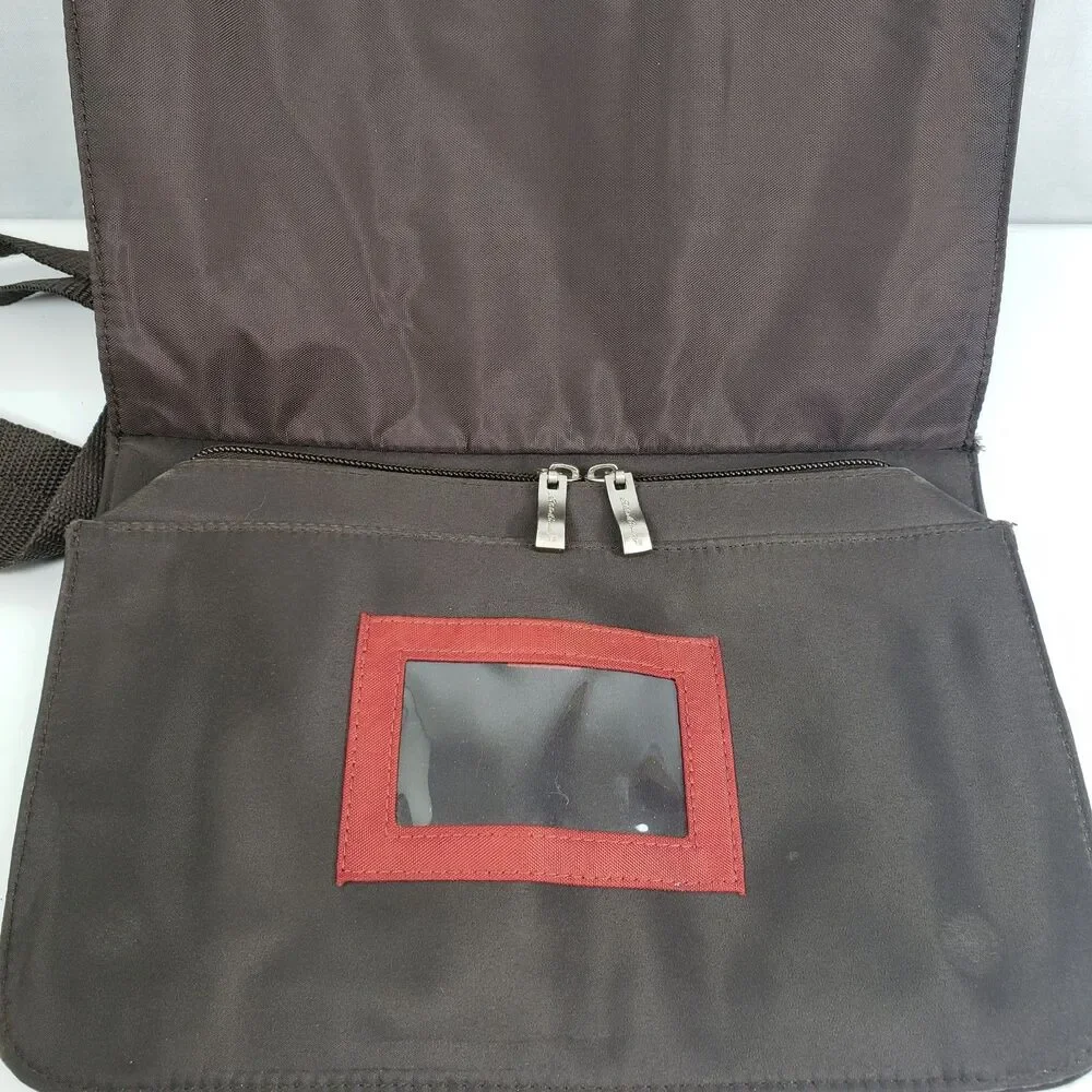 Eddie Bauer Crossbody/Messenger Bag Adjustable Straps Multiple Compartments EUC