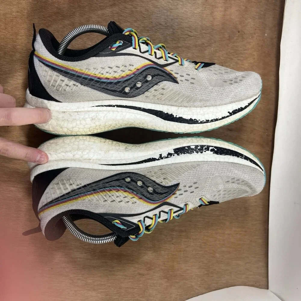 Saucony NYC Endorphin Speed 2 Sneakers Men Size 11 Mesh Running Shoes S20688-77
