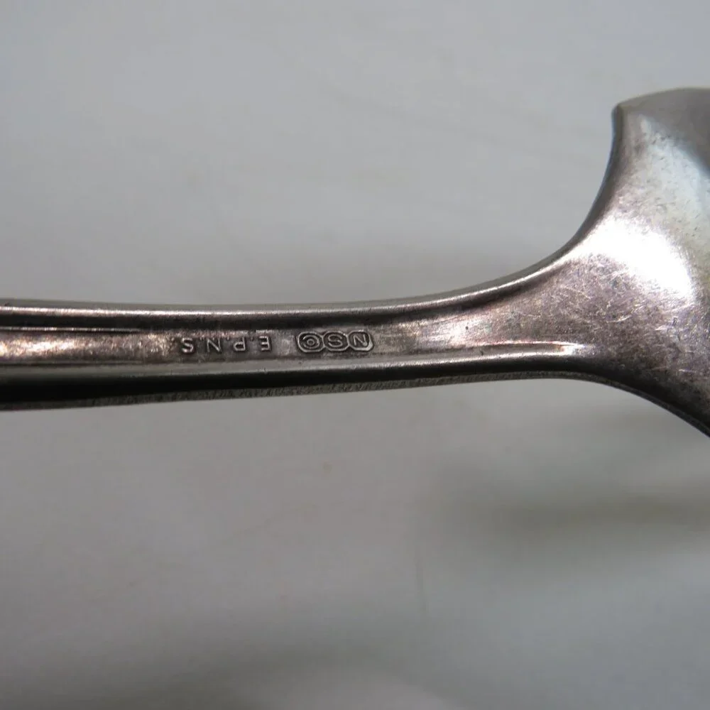 VTG Dinner Fork Art Deco style Silver Plated 