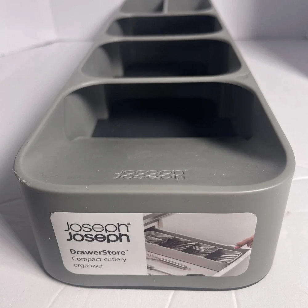 Joseph Joseph 85119 DrawerStore Kitchen Drawer Organizer Tray -‎ Gray