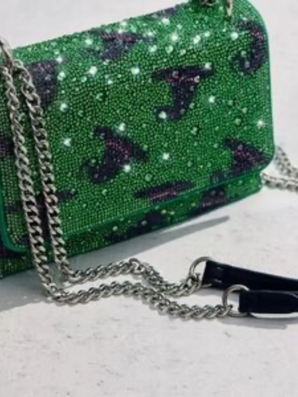 Betsey Johnson, Hats Off Convertible Rhinestone Crossbody Bag