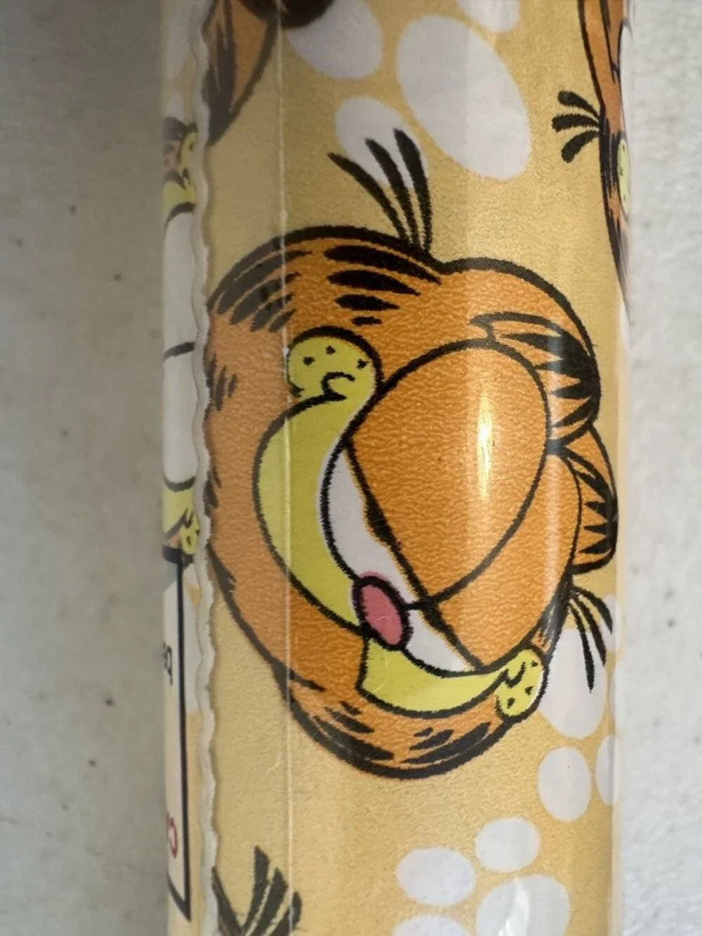 Garfield Cat NEW NOS contact shelf sticky paper VTG Magic Cover 2 yds x 18
