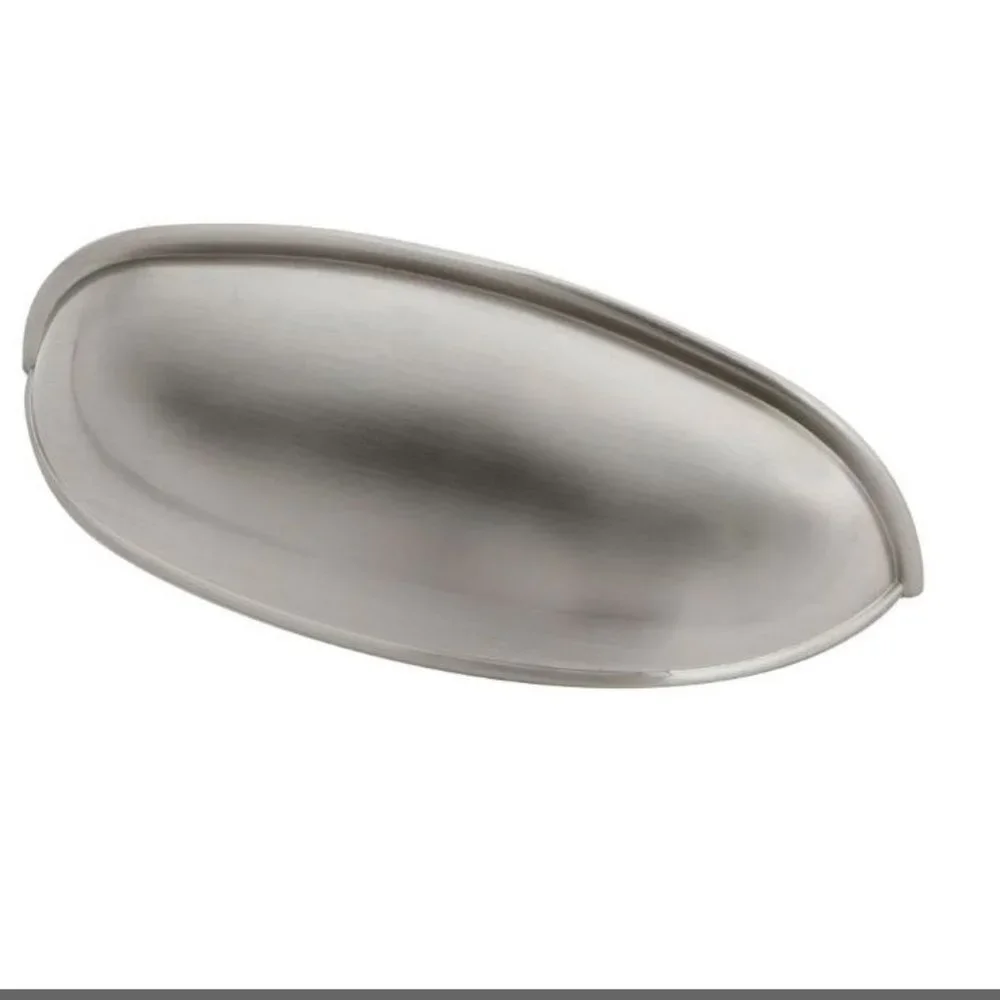 New Everbilt 20 PACK SET 3 in. (76 mm) Satin Nickel Bin Cup Drawer Hardw…