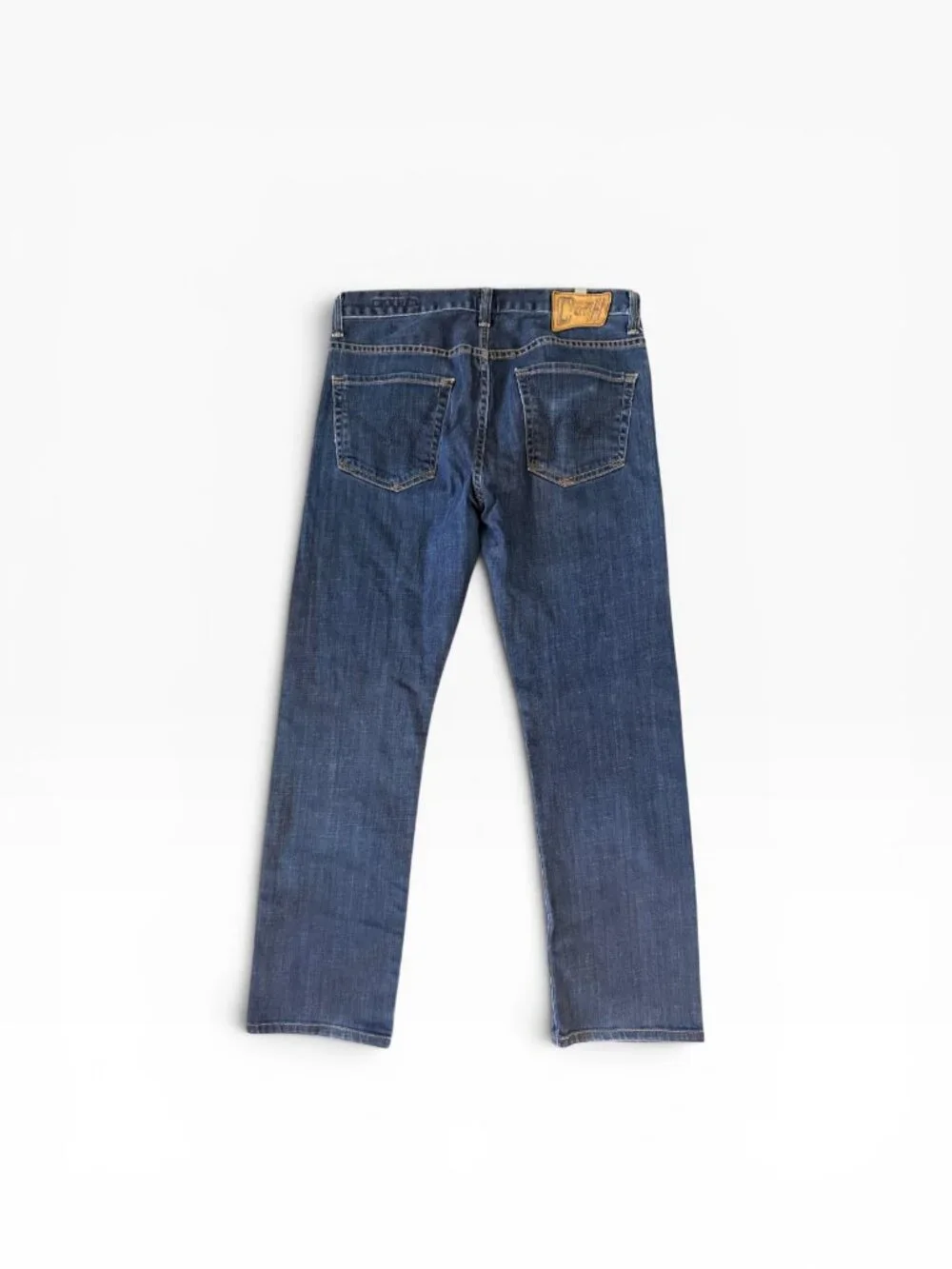 Men's Citizens of Humanity Straight Leg Mid Rise Jeans- W 30/ L 28- Dark Wash