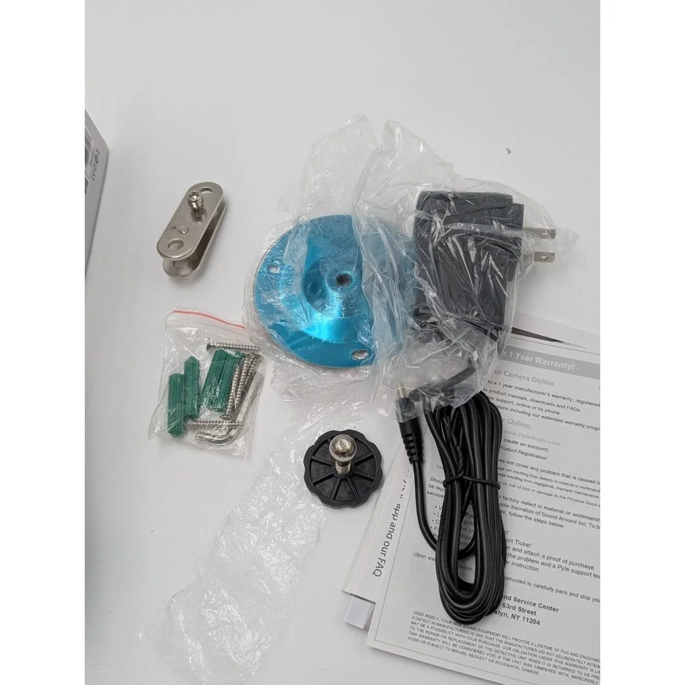 PYLE WIRELESS/WIRED P2P NETWORK PIPCAM15‎ NEW Open Box