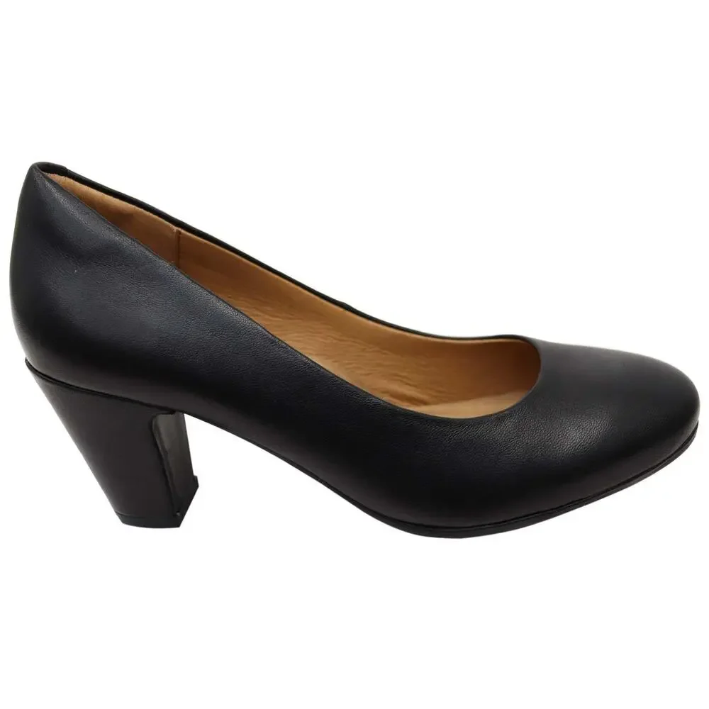 SOFFT LANA HEELED SANDALS FOR WOMEN – CLOSED TOE STYLE BLACK 10 M (B)