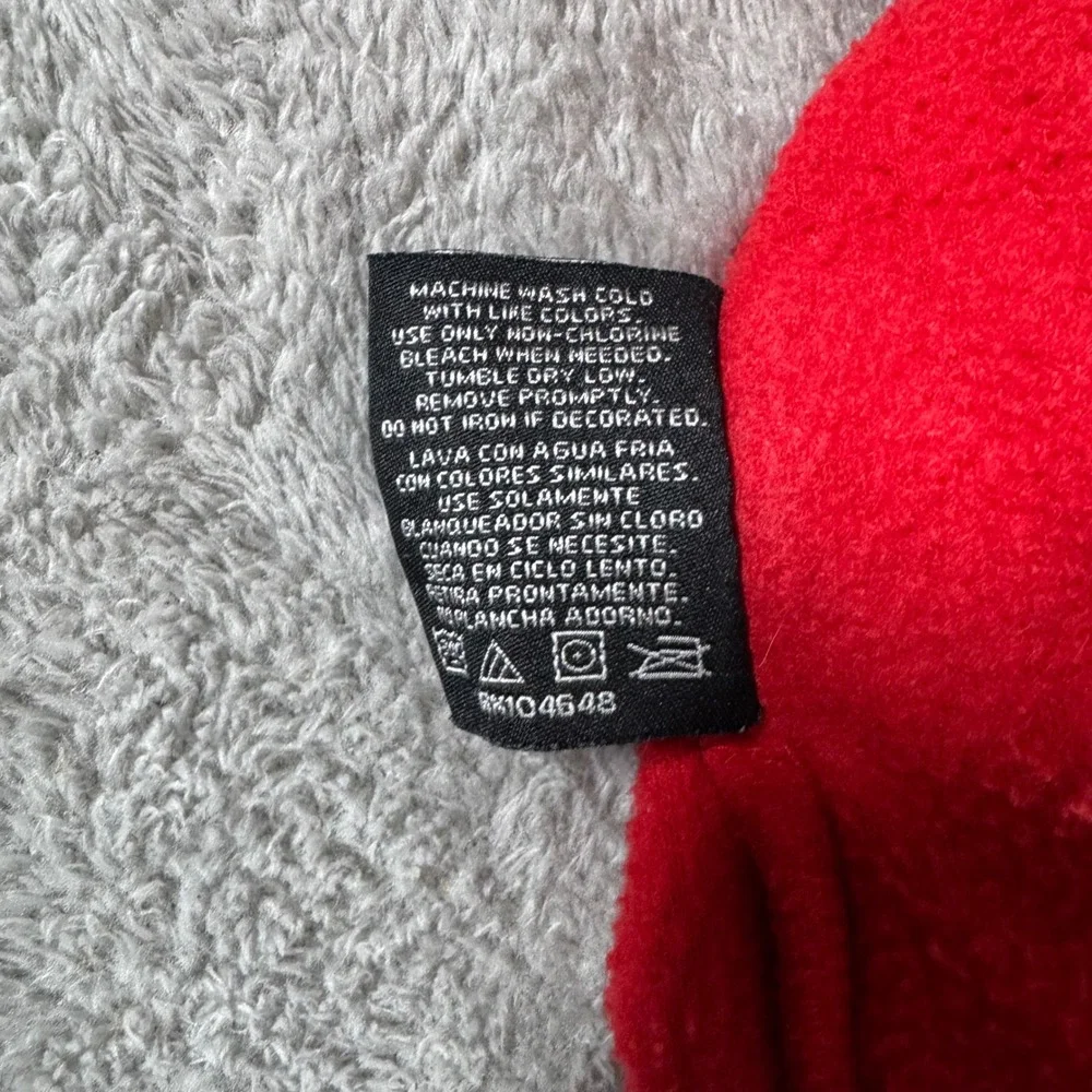 Starter Louisville Cardinals Fleece Pullover Mens XL Red Quarter Zip Mock Neck‎