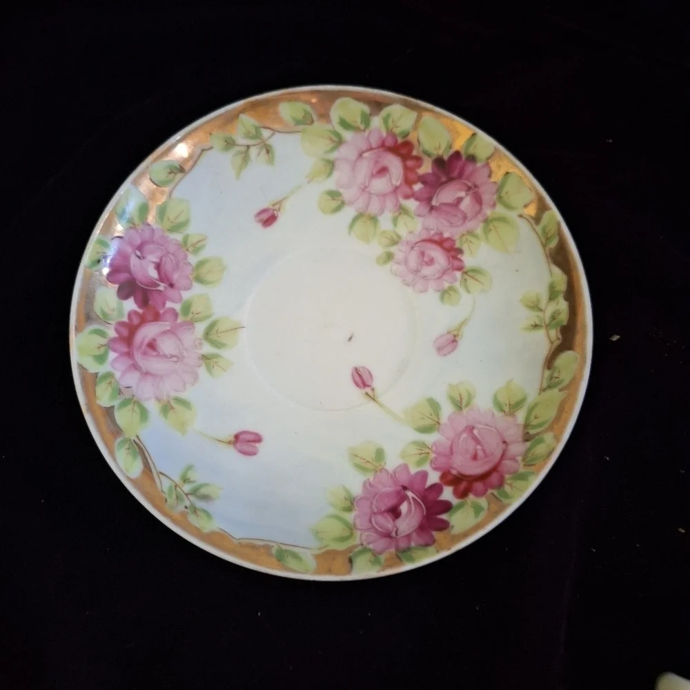 Porcelain Mustache cup Vintage