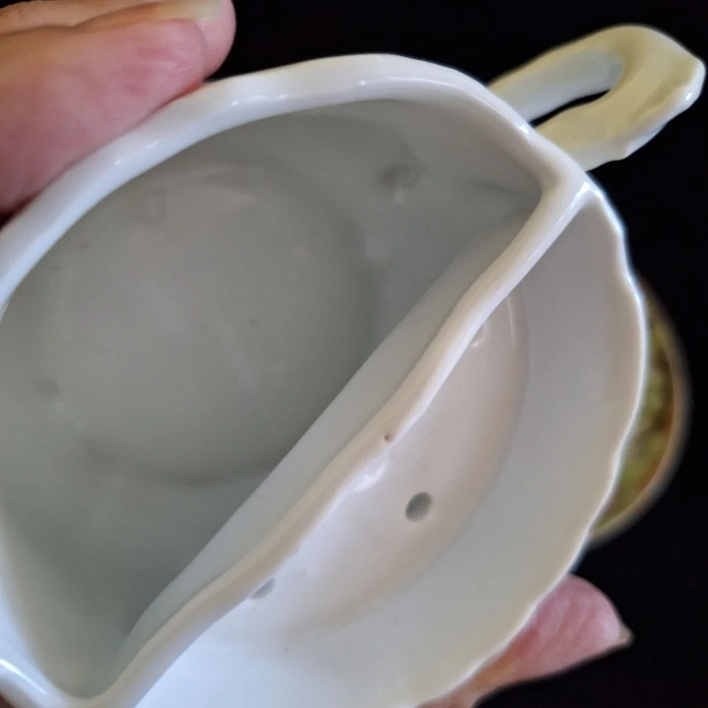 Porcelain Mustache cup Vintage