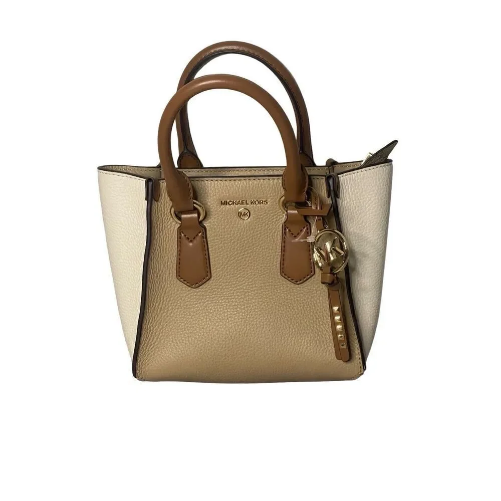 Michael Kors Kris Small Leather Satchel Crossbody
