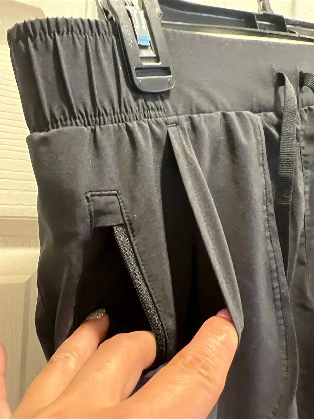 all in motion Black Athletic Drawstring Pocket Shorts