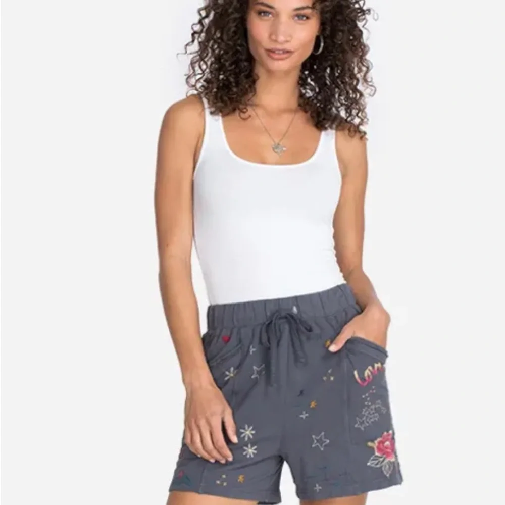 NWOT Johnny Was Kai French Terry Shorts!