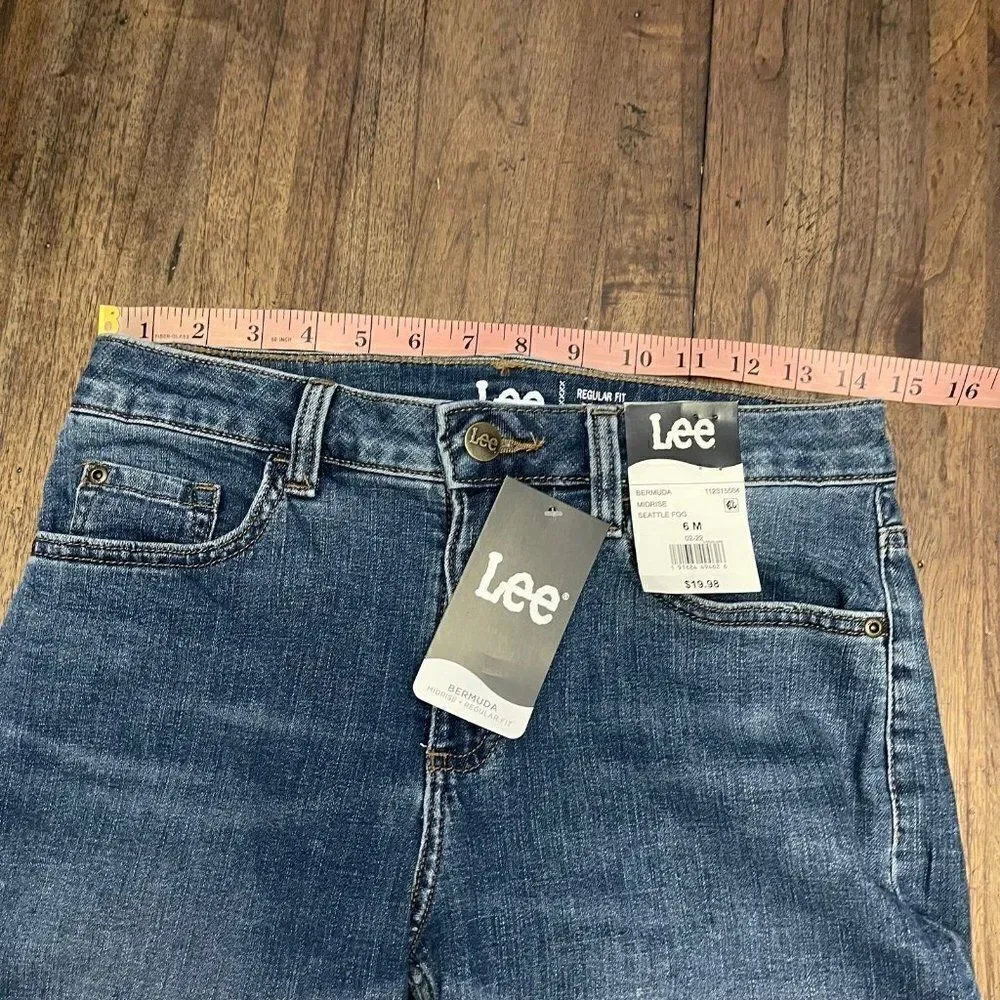Lee Bermuda Jean Shorts