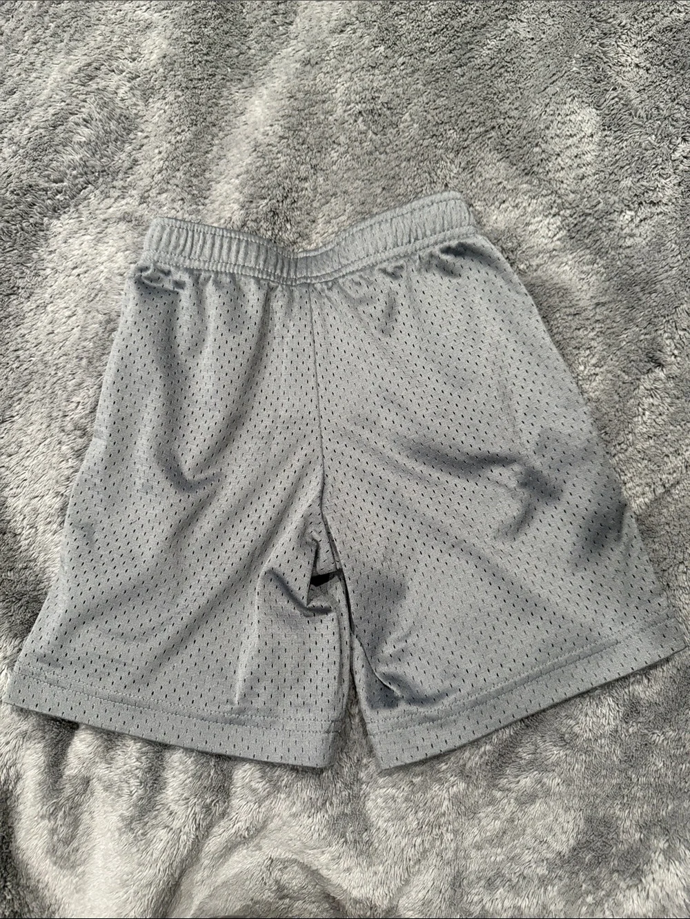 Nike Gray Mesh Kids Shorts