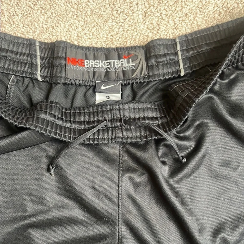 Nike Black and White Athletic Shorts Performance Fit