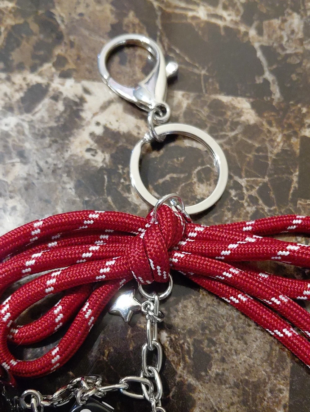 NWOT Piper K Feeling Lucky 8 Ball Dice Cards Bag Charm & Key Chain