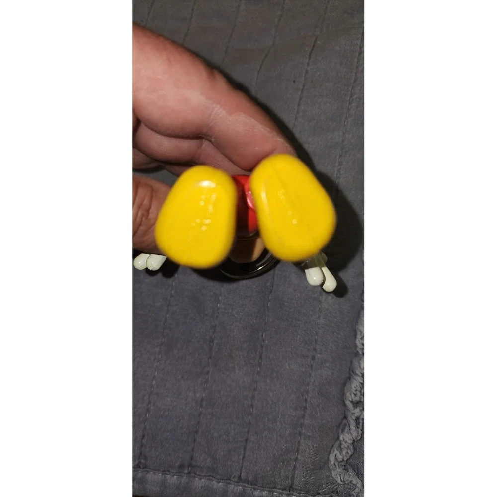 Disney Mickey Mouse Keychain Vintage Rubber 3D Figure Collectible Rare