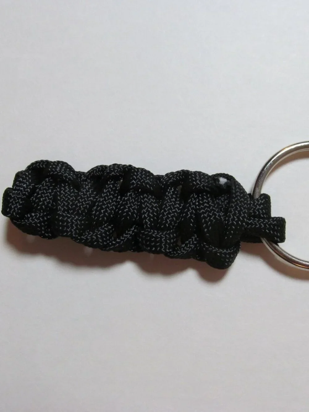 Small Black Paracord Keychain #23812026