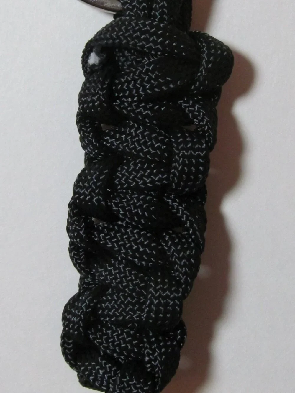 Small Black Paracord Keychain #23812026