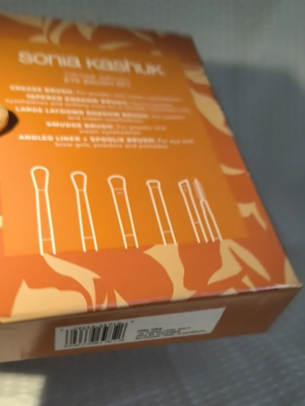 Sonia Kashuk Copper-Tone 5-Piece Eye Brush Set Limited Edition