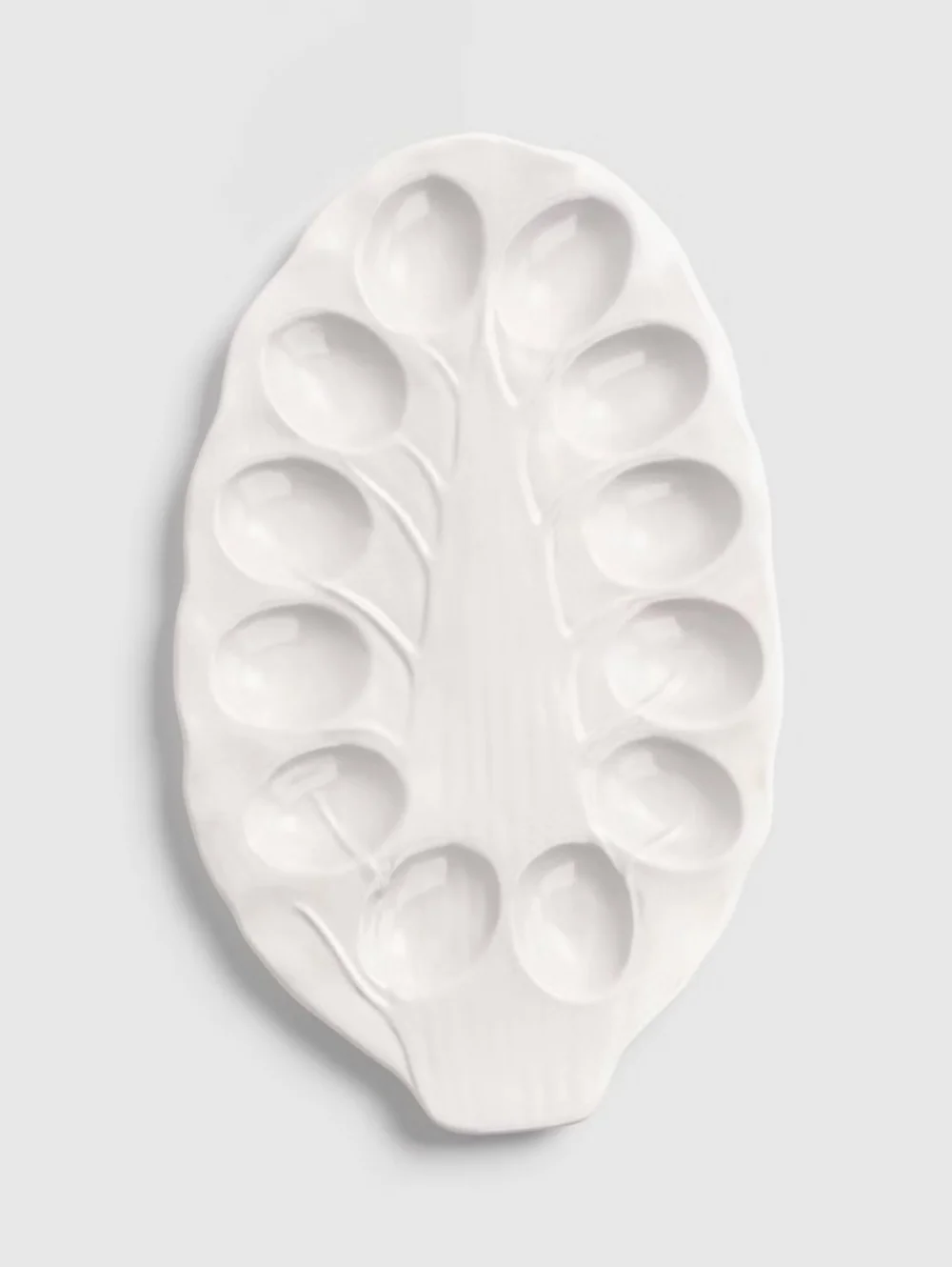 White Ceramic Cabbage Teapot, Egg Plate,‎ Set Of 2 Dip Bowls - Threshold