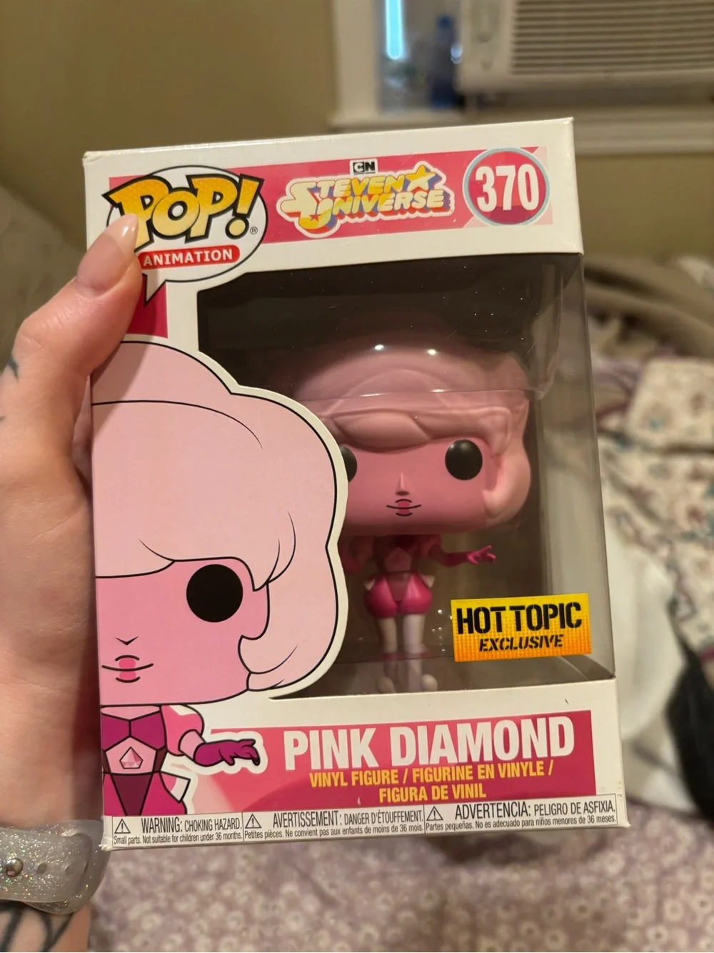 Funko Pop Pink -Steven Universe - Diamond Vinyl Figure - Pink