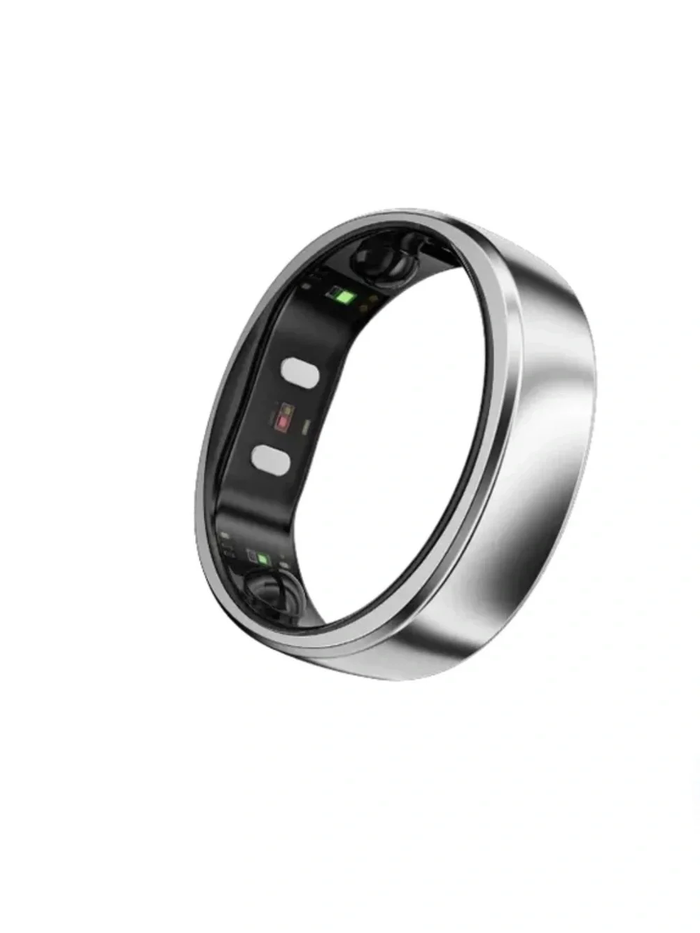 Silver RingConn Gen 2 Air with Activity & Sleep Tracking
