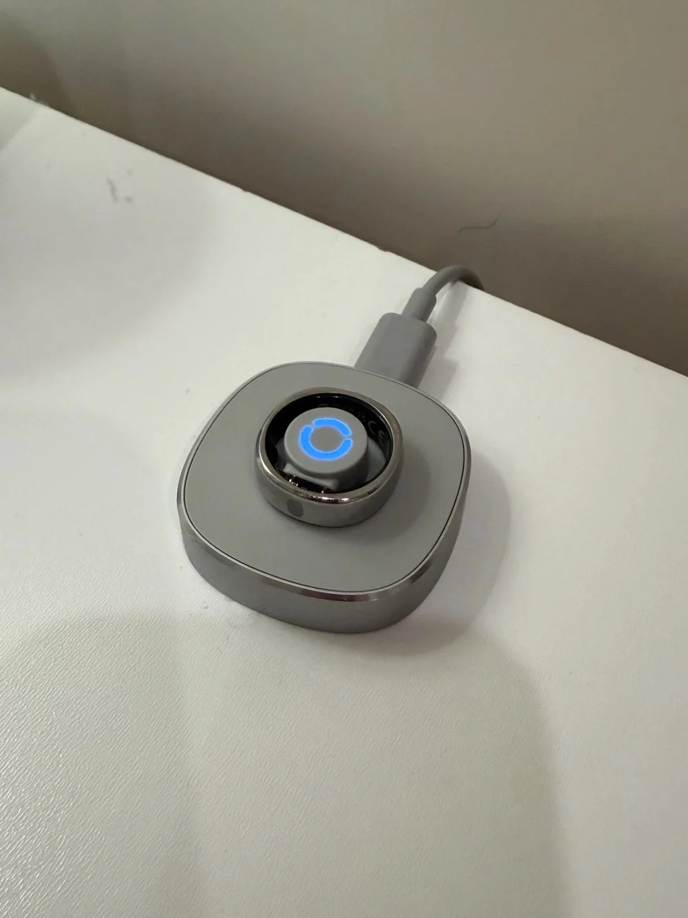 Silver RingConn Gen 2 Air with Activity & Sleep Tracking