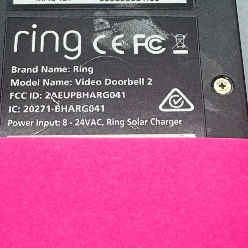 Ring Video Doorbell 2 TESTED (Only what's in the pictures is‎ included)
