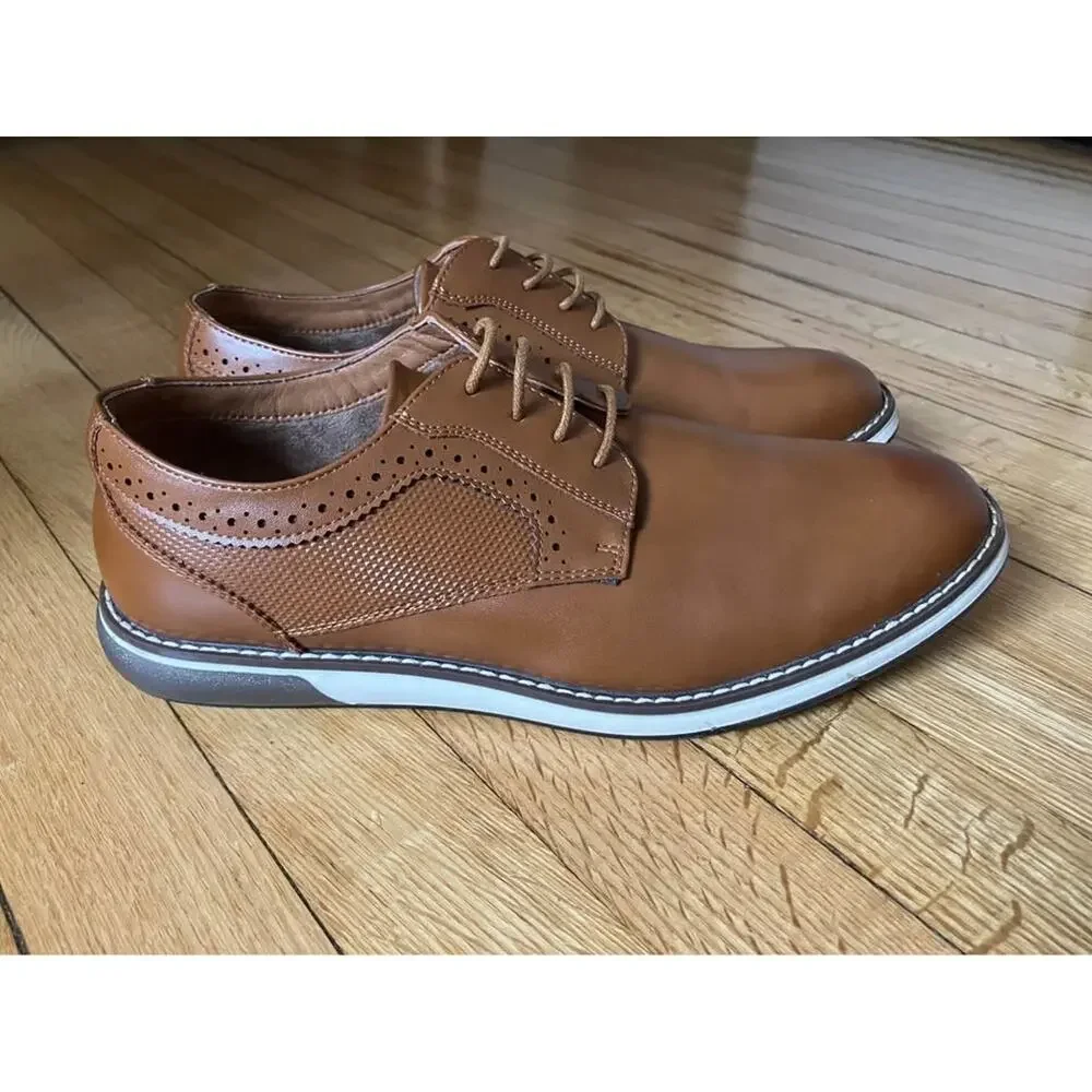 Vegan Bruno Marc Mens Oxfords Brogues Comfort Casual Dress Shoes 9