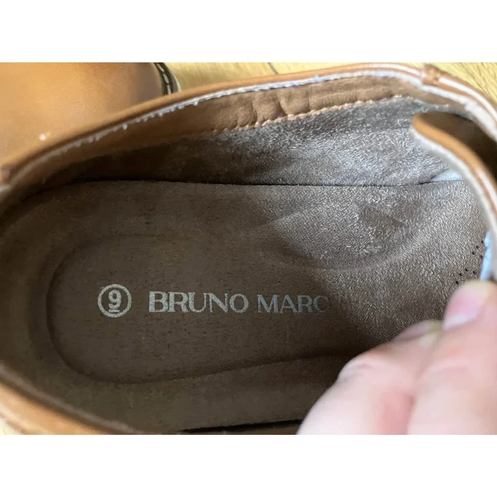 Vegan Bruno Marc Mens Oxfords Brogues Comfort Casual Dress Shoes 9