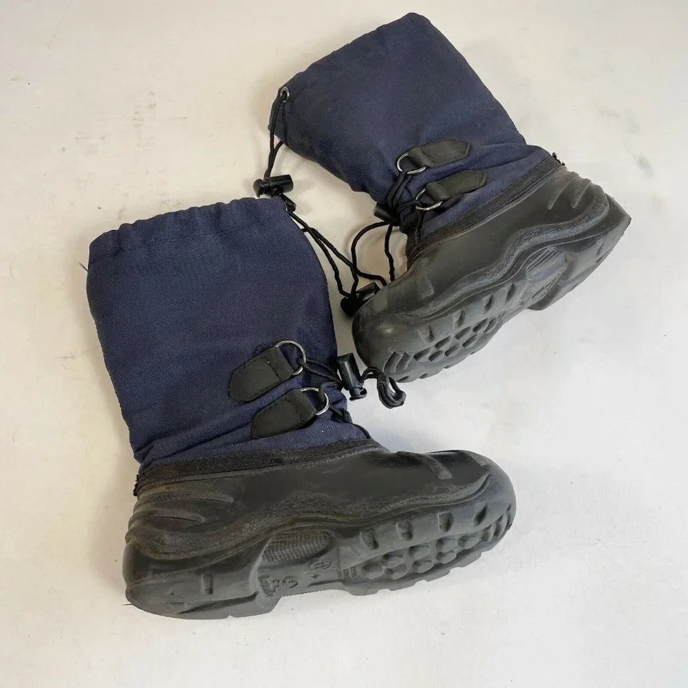 Kamik Youth Kids Waterproof Insulated Winter Snow Boots Blue Size 11 Outdoor‎