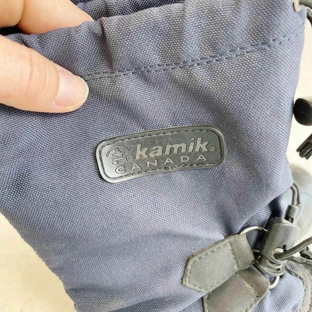 Kamik Youth Kids Waterproof Insulated Winter Snow Boots Blue Size 11 Outdoor‎