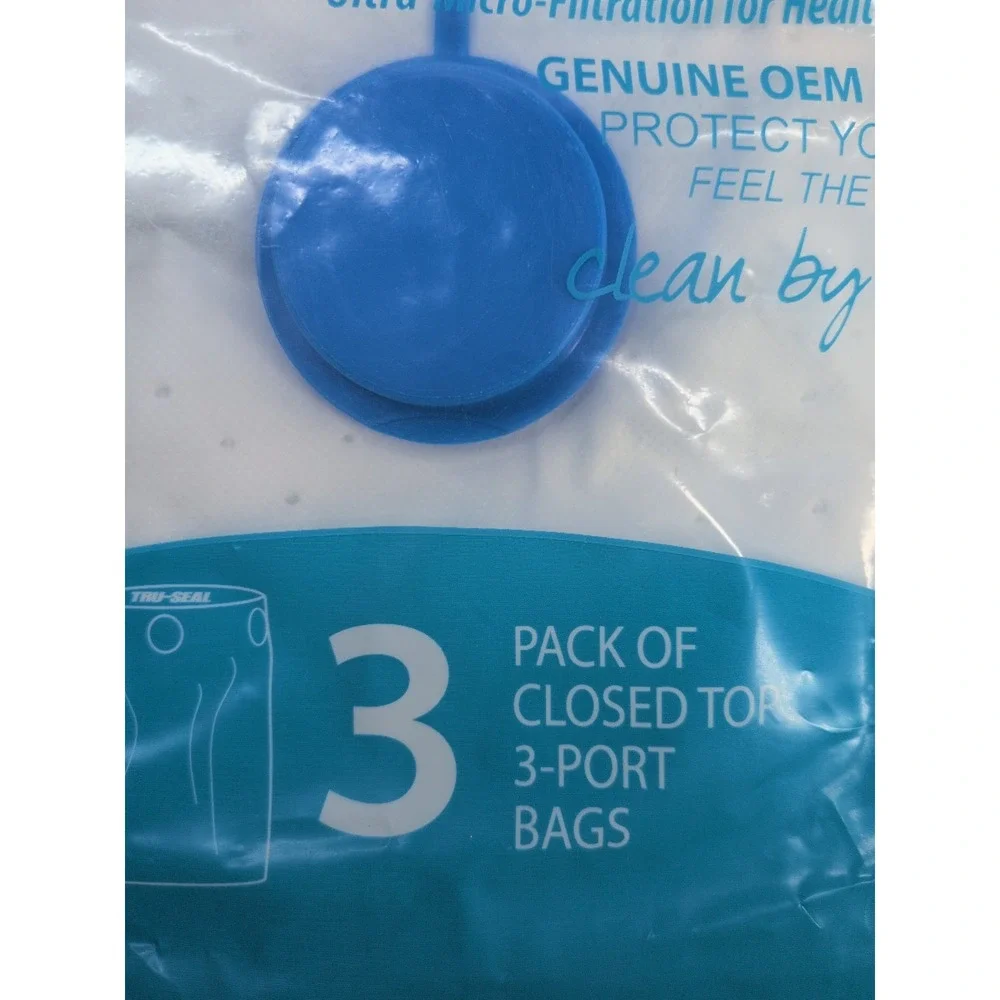 🚨MD Tru-Seal Vacuum Bags 720TS-3 720TSB Microfilter SilentMaster Flo-Master 3pk