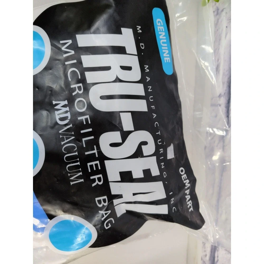 🚨MD Tru-Seal Vacuum Bags 720TS-3 720TSB Microfilter SilentMaster Flo-Master 3pk