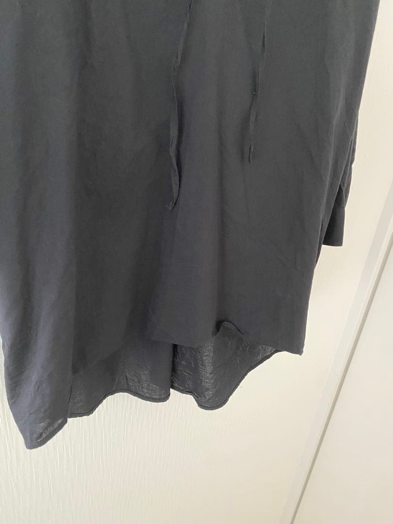 AZUL by moussy M size black cotton blouse