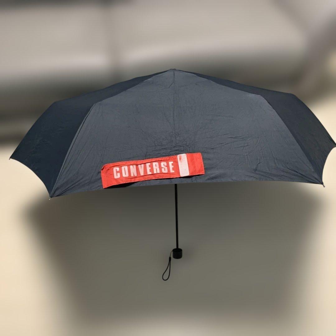 CONVERSE Folding Umbrella Black