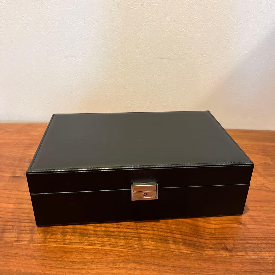Accessory Case Jewelry Box Small Item Storage Black GLOBAL KA