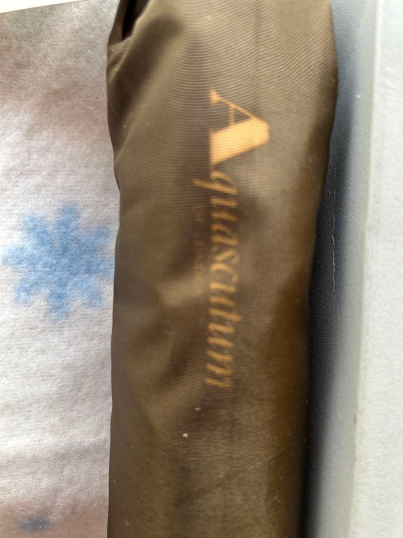 New, unused item with tags, Aquascutum, Khaki, 55cm, 6-rib construction