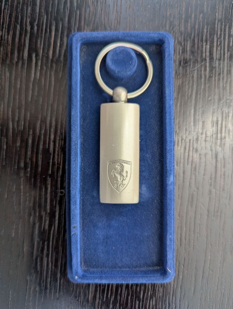 Ferrari Folding Umbrella & Keychain Unused Item