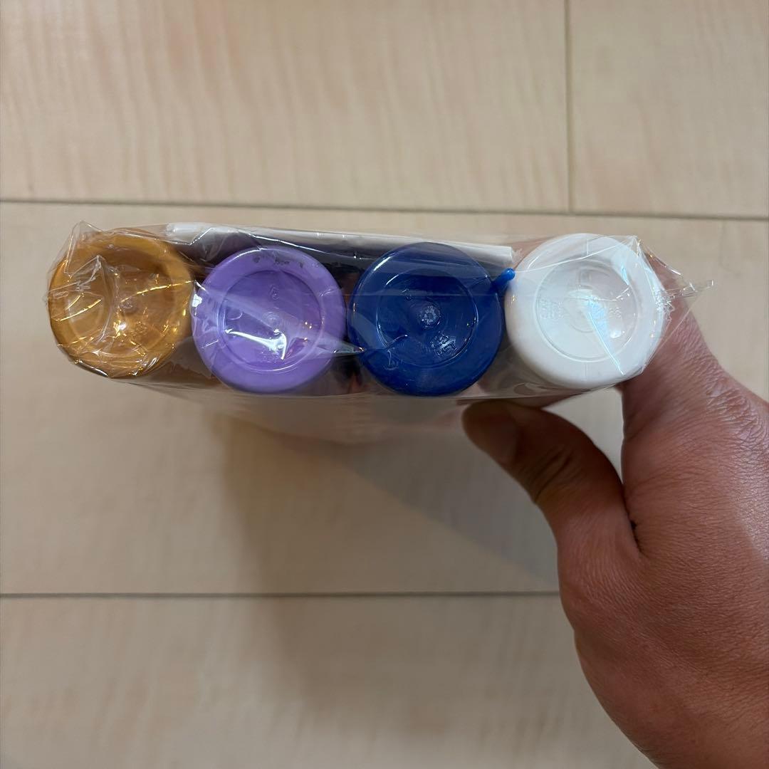 Acrylic Paint Set (White, Blue, Purple, Brown, Pink)