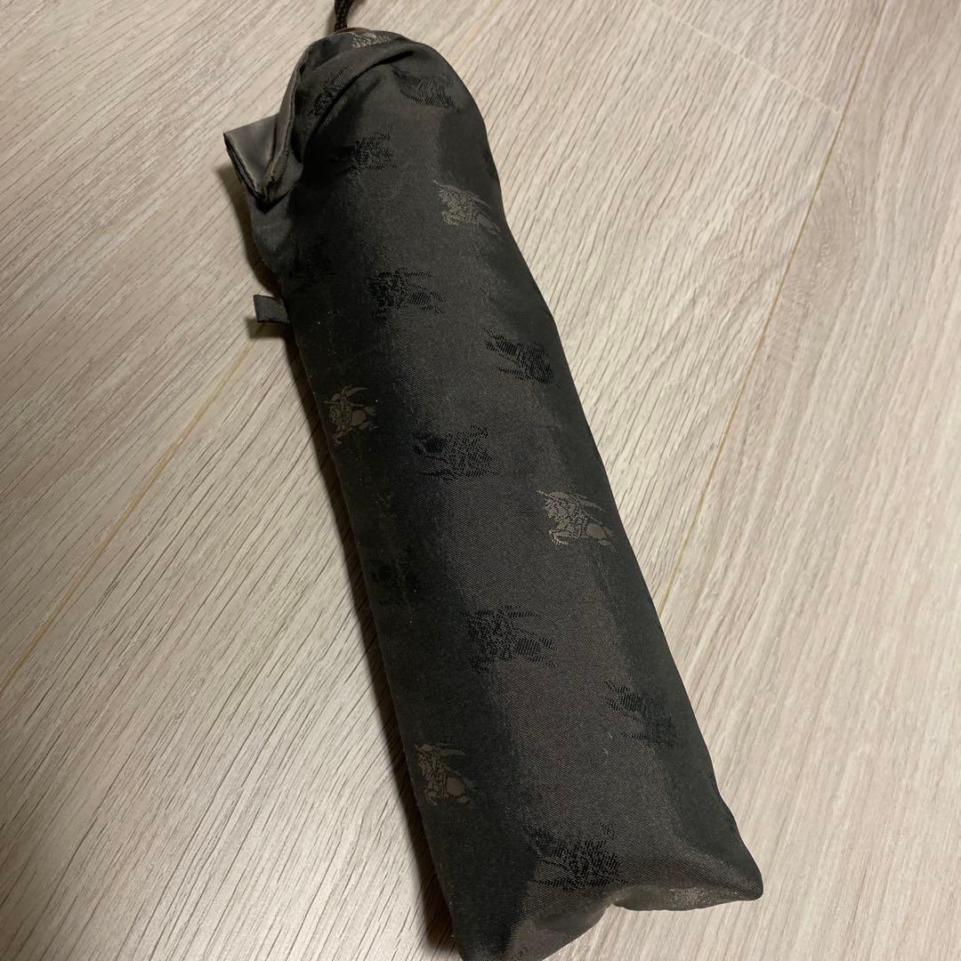 Burberry Made in Japan Folding Umbrella Kagema Natural Wood Handle Mitsukoshi Purchase