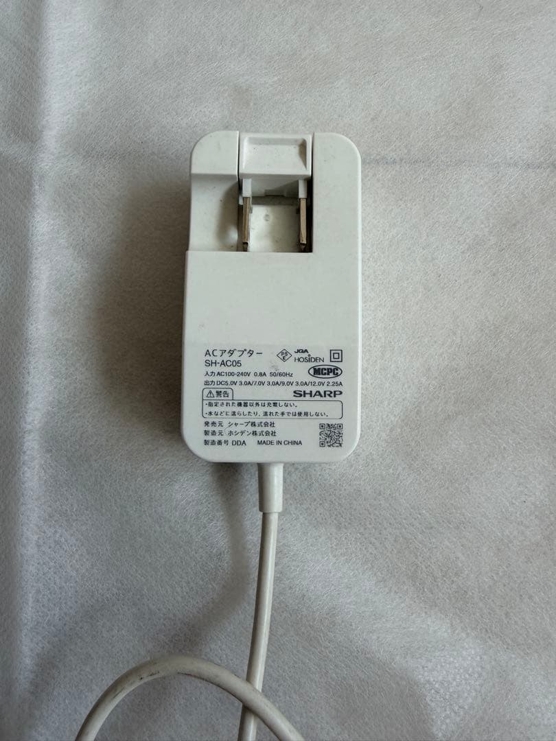 SHARP AQUOS sense3 lite empty box, charger
